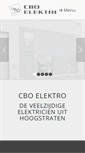 Mobile Screenshot of cboelektro.be